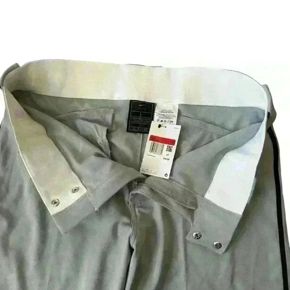 Nike Vapor Select Grey w/ black Piped Baseball Pants Mens NWT Large (BQ6435-053) - Picture 8 of 10